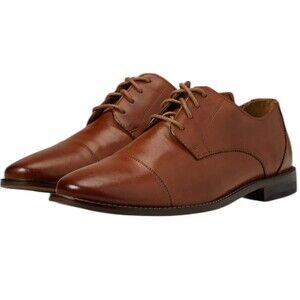 Florsheim Montinaro Leather Cap Toe Men's size 11.5D 11738 Tan Brown NEW scuffs